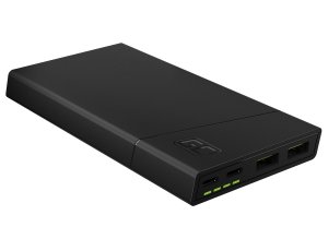 Powerbank GREENCELL PowerPlay 10S 10000 mAh 18W Czarny