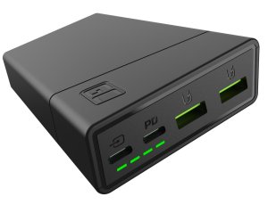 Powerbank GREENCELL PowerPlay 20 20000 mAh 18W Czarny
