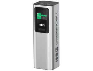 Powerbank GREENCELL PowerPlay Ultra 25200 mAh 140W Srebrny