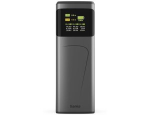Powerbank HAMA Power Pack 20000 mAh High Power 65W Szary
