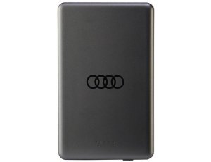 Powerbank indukcyjny AUDI Big Logo MagSafe 5000 mAh 15W Szary