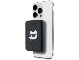Powerbank KARL LAGERFELD Choupette Head Pin MagSafe 5000mAh 16W Czarny