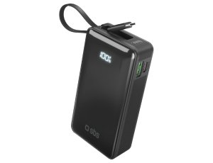 Powerbank SBS 10000 mAh 22.5W PD Czarny