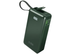 Powerbank SBS TTBB10000LCDTCPD20G 10000mAh 22.5W Zielony