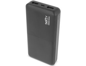 Powerbank SETTY SPB-20 20000mAh Czarny