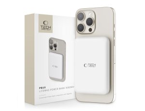 Powerbank TECH-PROTECT PB10 LifeMag MagSafe 5000 mAh 15W Biały
