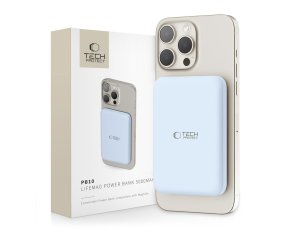 Powerbank TECH-PROTECT PB10 LifeMag MagSafe 5000 mAh 15W Jasnoniebieski