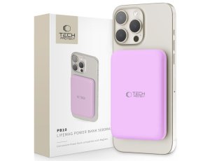 Powerbank TECH-PROTECT PB10 LifeMag MagSafe 5000 mAh 15W Liliowy