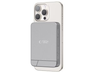 Powerbank TECH-PROTECT PB15 LifeMag MagSafe 10000 mAh Srebrny