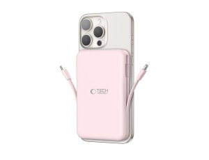 Powerbank TECH-PROTECT PB31 LifeMag MagSafe 10000 mAh Różowy