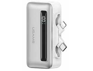Powerbank USAMS XB US-CD233 PD Fast Charge 4500 mAh 20W Srebrny