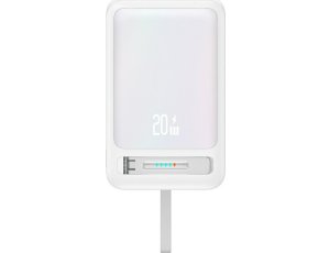 Powerbank USAMS XM Series CD219 Magnetic Wireless 10000 mAh Biały