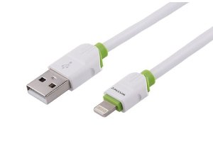 Wayme kabel do ładowania i synchronizacji, silikonowy okrągły, 200 cm, USB > Lightning