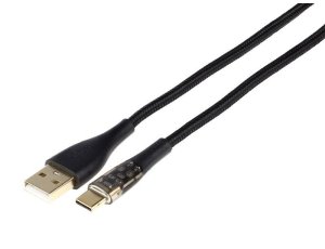 Wayme kabel do ładowania i synchronizacji, w oplocie z mikrofibry, 120 cm, USB > USB-C, max 30W