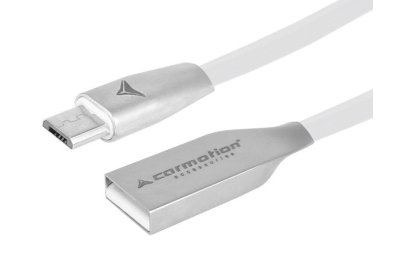 Kabel do ładowania i synchronizacji, 120 cm, USB > micro USB, biały