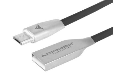 Kabel do ładowania i synchronizacji, 120 cm, USB > micro USB, czarny
