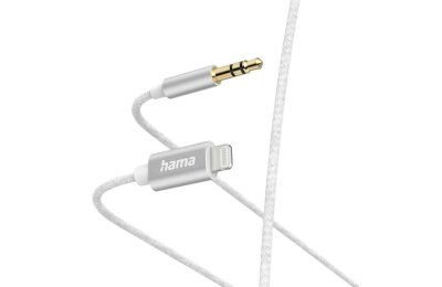 Kabel Lightning - Jack 3.5 mm HAMA 201522 1 m