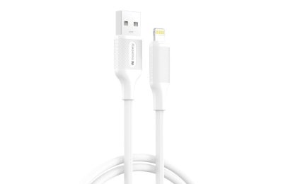 Kabel USB-A — Lightning ENCORE ENERGY MD-DTAL1W 1m Biały