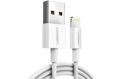 Kabel USB-A - Lightning UGREEN US155 12W 2 m Biały