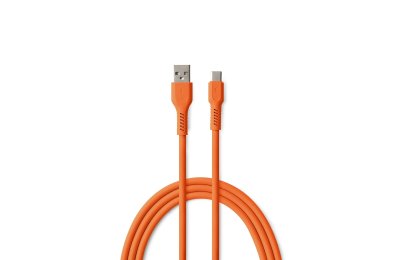 Kabel USB-A - USB-C COLORUM CK60-AC-10 1.8 m Pomarańczowy
