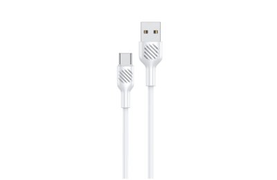 Kabel USB-A — USB-C ENCORE ENERGY EE157-C 1m 60W Biały