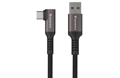 Kabel USB-A - USB-C GENESIS NVC-2221 15W 5 m Czarny