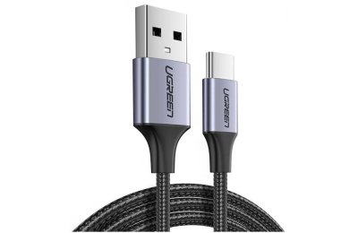 Kabel USB-A - USB-C UGREEN US288 15W 2 m Czarno-szary