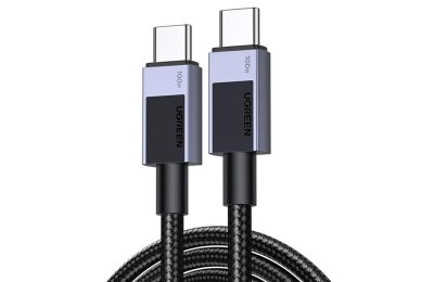 Kabel USB-C do USB-C UGREEN L512 100W 2m Czarny