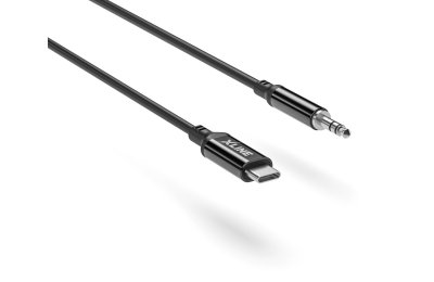 Kabel USB-C - Jack 3.5mm XLINE 1.5m Czarny