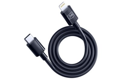 Kabel USB-C - Lightning 3MK Hyper Cable 1.2 m Czarny