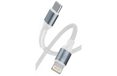 Kabel USB-C - Lightning 3MK Hyper Cable N-Series 27W 3 m Biały