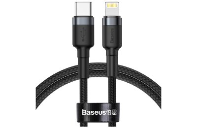 Kabel USB-C - Lightning BASEUS Cafule CATLKLF-G1 1 m