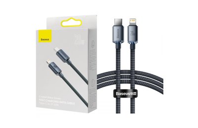 Kabel USB-C - Lightning BASEUS Crystal Shine 1.2 m