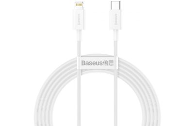 Kabel USB-C - Lightning BASEUS Superior Series CATLYS-C02 2 m Biały