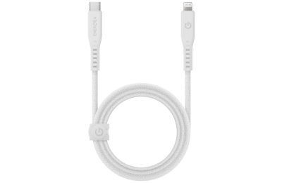 Kabel USB-C - Lightning ENERGEA Flow MFi 60W 1.5 m Biały