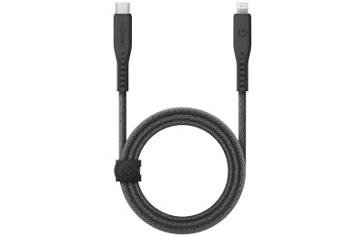 Kabel USB-C - Lightning ENERGEA Flow MFi 60W 1.5 m Czarny