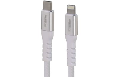 Kabel USB-C - Lightning GÖTZE & JENSEN Golden Line 1 m Biały