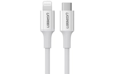 Kabel USB-C - Lightning UGREEN US171 1.5 m Biały