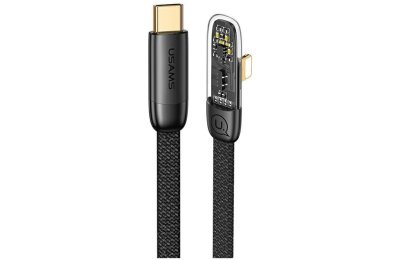Kabel USB-C - Lightning USAMS 1.2 m 20W Czarny