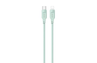 Kabel USB-C - Lightning USAMS Lithe Series 20W 1.2 m Zielony