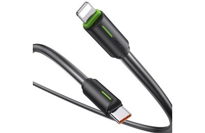 Kabel USB-C - Lightning USAMS SJ735 1 m Czarny