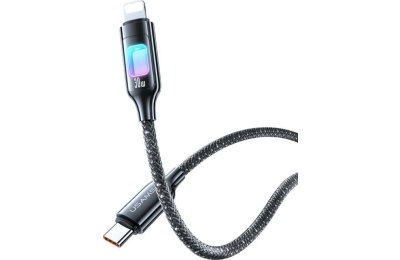 Kabel USB-C - Lightning USAMS TC Series SJ749 30W 1.2 m Szary