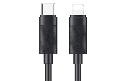 Kabel USB-C - Lightning USAMS U94 30W 1 m Czarny