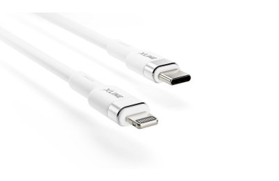 Kabel USB-C - Lightning XLINE 30W 3m Biały