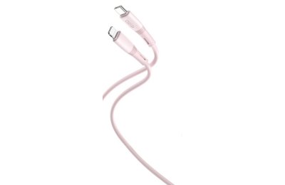 Kabel USB-C - Lightning XO NB-Q226A 27W 1 m Różowy