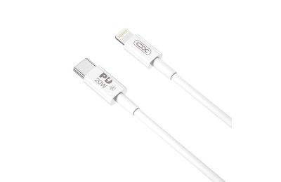 Kabel USB-C - Lightning XO NBQ189B 20W 2 m Biały