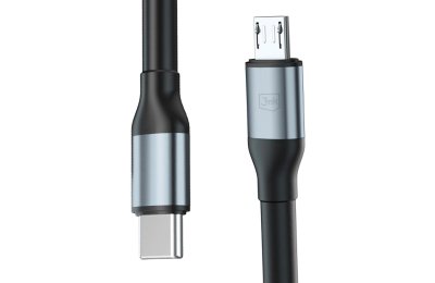 Kabel USB-C - Micro USB 3MK Hyper Cable N-Series 10W 1 m Czarny
