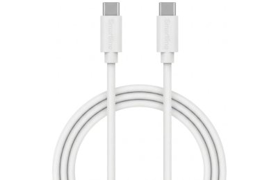 Kabel USB-C - USB-C 2.0 SMARTLINE 60W 2m Biały