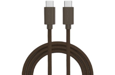 Kabel USB-C - USB-C 2.0 SMARTLINE 60W 2m Brązowy