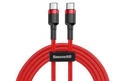 Kabel USB-C - USB-C BASEUS Cafule 60W 1 m